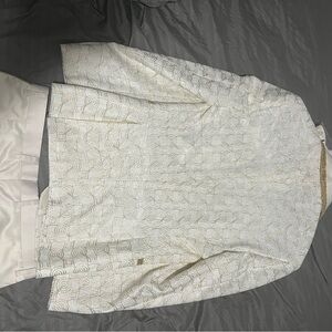 Tazzio White Bespoke Jacket